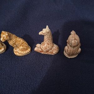 Vintage Wade England Dancing Dog & Man Figures